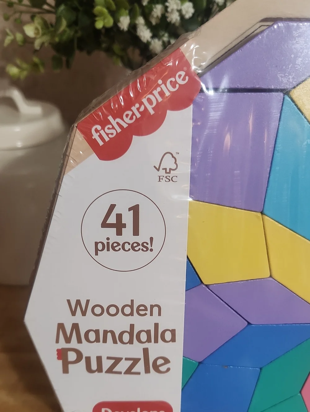 Fisher Price Wooden Mandala Puzzle